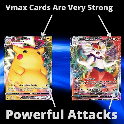 3 Pokemon Vmax Cards No Duplicates Rare Pokemon Card Packs 