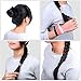 Hair Ties for Women - 101 PCS Natural Curly Hair Bands Rope Assorted (15 Styles ) Colored Thick Hair Elastic Bands Ribbon No Crease Ponytail Holders