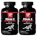 Horny Goat Weed Extract with Maca Root Libido Enhancer - FEMALE ENHANCEMENT PILLS - Sexual enhancement for woman (2 Bottles 120 Capsules)