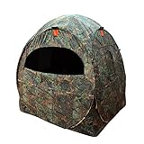 Leader Accessories Spring Steel Doghouse Hunting Blinds, Camouflage