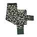 Hanes Big Boys' Thermal Underwear Set, Black, Medium/10-12