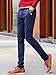 FlyHawk Cotton Linen Wild Casual Pants for Mens Slim-Fit Dress Stretch Pants Tapered Trousers