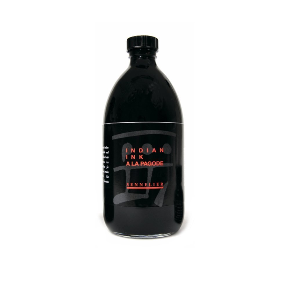 Sennelier Indian Ink Ala Pagode Black 500Ml