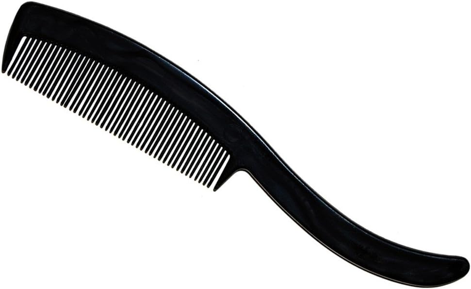 Rex Mustache Grooming Comb with Curved Handle (3 Pack)