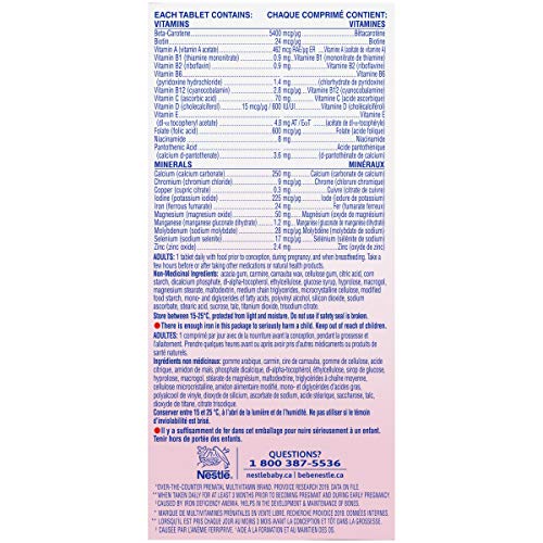 Materna Nestle Prenatal Postpartum Vitamin & Mineral Supplement 100