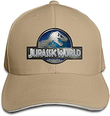 Sunny Fish6hh Unisex Adjustable Jurassic World Baseball Caps Hat One Size Natural