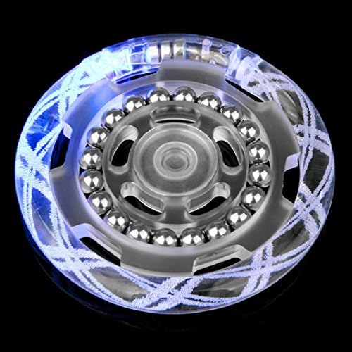 Lfaba New LED Belt Surround Fidget Finger Hand Spinner Focus Toys EDC Finger Gyro ADHD 2017 (A)