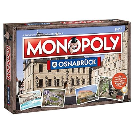 Monopoly Osnabrück City Stadt 2018 Edition Spiel Gesellschaftsspiel Brettspiel