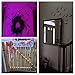 60 Pack Halloween Decorations Scary Bats 3D Black Bats Wall Decals -Home Decor or Halloween Party Supplies (Assorted Size)