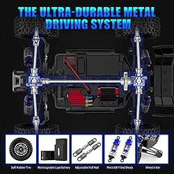 Hosim 1:16 60+KMH 4WD Brushless RC Car, Remote