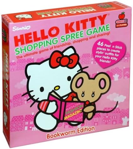 Hello Kitty Shopping Spree Game Bookworm Edition