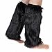 Faux Fur Leg Warmer,Warm Soft Cozy Fuzzy Leg Warmer Boot Cuff Cover for Women Party Costumes