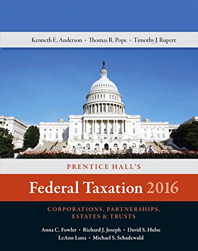 Download Prentice Hall's Federal Taxation 2016 Corporations, Partnerships, Estates & Trusts Plus MyAccountingLab with Pearson eText -- Access Card Package (29th Edition) Download Prentice Hall's Federal Taxation 2016 Corporations, Partnerships, Estates & Trusts Plus MyAccountingLab with Pearson eText -- Access Card Package (29th Edition)