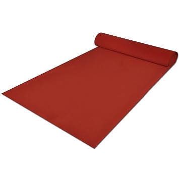 Anself Roter Teppich Red Carpet Aus Polyester 1 M X 5 M Amazon De