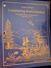 Considering God's Creations- A Creative Biblical Approach to Natural Science