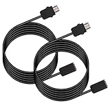 Kootek 2 Pack 3M 10ft Longer Extension Cable for Nintendo NES Classic Mini Edition Controller, Cords Extender Accessories for WII Remote & WII Nunchuck Controller