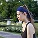 Cool Towel - Cooling Sport Yoga Towel, Cooling Neck Wrap, Cooling Headband Towel for Camping Backpacking Cycling Climbing Running & All Other Sports and Outdoor Activities Navy Blue 16x40 Inch