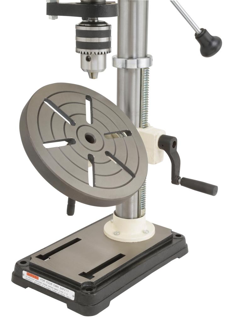 SHOP FOX W1669 1/2Horsepower Benchtop Radial Drill Press Power