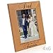 KATE POSH Dad of All The Walks We've Taken Together This one is My Favorite. Engraved Natural Wood Picture Frame, Father of The Bride Wedding Gifts, Thank You Dad, Best Dad Ever (4x6-Vertical)