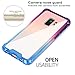 BAISRKE Galaxy S9 Case, Shock Absorption Flexible TPU Soft Edge Bumper Anti-Scratch Rigid Slim Protective Cases Hard Plastic Back Cover for Samsung Galaxy S9 - Blue Purple Gradient