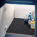 MDrebel Under Sink Mat, 24x36 PVC Layer Waterproof Kitchen Cabinet Liner, Super Absorbent Cabinet Mat and Non Slip Bottom