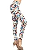 Print Leggings Fiesta Paisley (R835-PLUS)