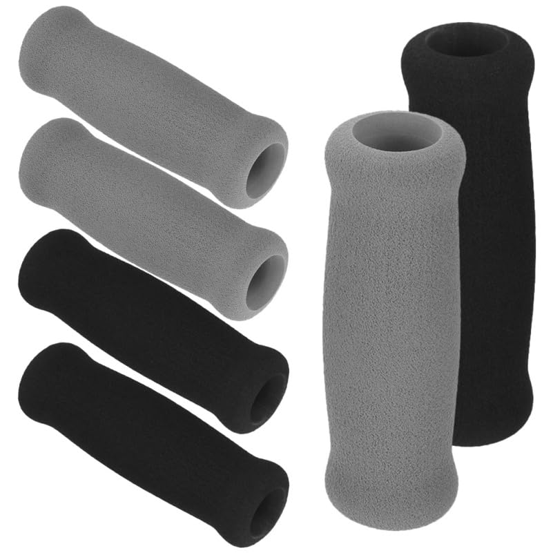 Healeved Walker Handle Cover Soft Foam Grip Wraps for Walking Sticks and Crutches Non-Slip Padded Replacement Handgrips Comfortable Mobility Aid Accessories