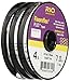Rio Fly Fishing Tippet Plus Tippet 3 Pack 4X-6X Fishing Tackle, Clear