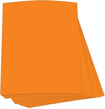 fluorescent orange stickers