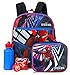 Spider-Man 5-Piece Backpack Set - red/black, one size