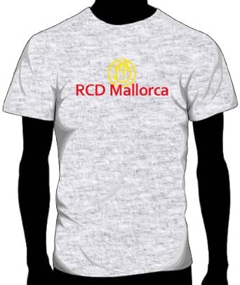 Download RCD Mallorca Basic Logo Tee, Adult Medium - Ash Grey | Amazon.com