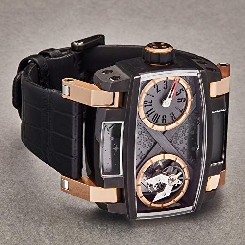 Romain-Jerome-Mens-Moon-Orbiter-Flying-Tourbillon-Watch-Grey-Dial-and-Sapphire-Crystal-Black-Leather-Strap-Swiss-Made-Watch-for-Men-RJMTOMO00301