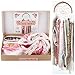DIY Dream Catcher Kit Stocking Stuffer for Kids Adults Bohemian Decor Pink Craft Project Make Your Own Dreamcatcher Girls Birthday Gift 5 Inch Ring