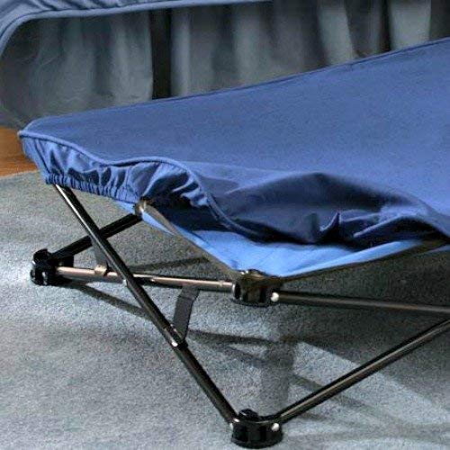 Kids, Child Size, Toddler, Portable, Travel Sleeping Cot (Blue)