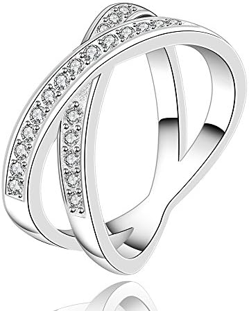 Happy Gogou Hot Sale Cubic Zirconia Wedding Rings for Women