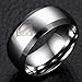 Godyce Superman Ring for Men Women Size 6-14 - 8mm Wide Stainless Steel Jewelry with Gift Box