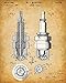Original Auto Mechanic Tools Patent Prints - Great Home and Garage Decor, Man Cave Stuff, Workshop or Repair Shop Wall Art, Classic Gifts for Mechanics, Set of 4 Photos 8x10 Unframed Art Print Poster