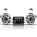 Winllyat Motorcycle Bluetooth Speaker Audio Radio Waterproof Handlebar Amplifier Stereo Speaker System FM MP3 Speakers