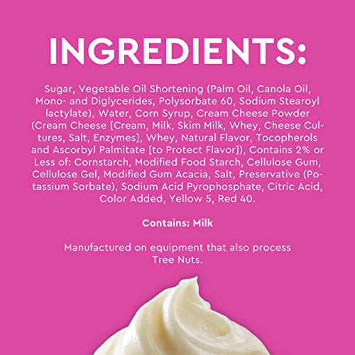 DUNCAN HINES WHIPPED CREAM CHEESE FLAVORED FROSTING, 14 OZ.