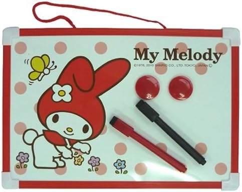 Amazon マイメロディ My Melody ホワイトボード マーカー2本 マグネット2個付き レッド サンリオキャラクター予定表通販 おもちゃ雑貨 おもちゃ