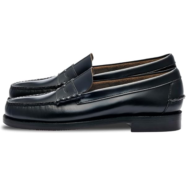 Florsheim Motor Moc Toe Penny Driver Shoes in Black