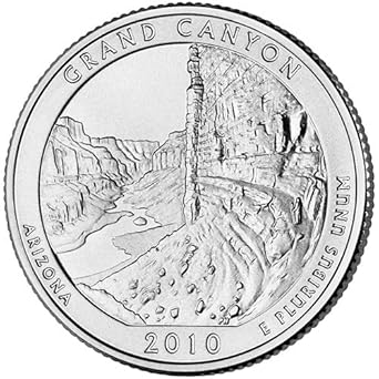 2010 P D Satin Finish Grand Canyon Arizona National Park Np Quarter Choice Uncirculated Us Mint 2 Coin Set At Amazon S Collectible Coins Store