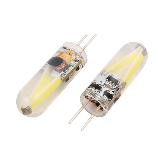 Aexit 2Pcs AC DC 12V 5Watt 150LM COB G4 Base LED Lámpara de ...