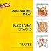 Glad Food Storage and Freezer 2 in 1 Zipper Bags - Quart Size -46 Count (Pack of 3)
