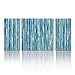 3Hdeko - Blue Abstract Wall Art for Living Room Bedroom Bathroom, 3 Pieces Modern Home Decoration, Canvas Prints, Ready to Hang