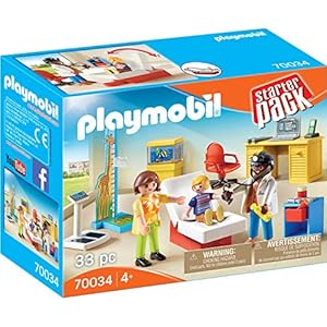 PLAYMOBIL Consulta Médico Pediatra Starterpack