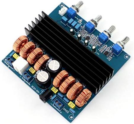 TDA7498 2.1 200W+100W+100W 4ohm Class D Amplifier Board + Tone Adjusted（Blue）