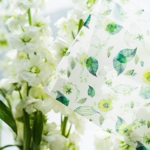 20pcs Lot Hazy Four Seasons Flowers Pattern Frosted Translucent Envelopee Message Card Letter Storage Envelope Gifts Amazon Ae