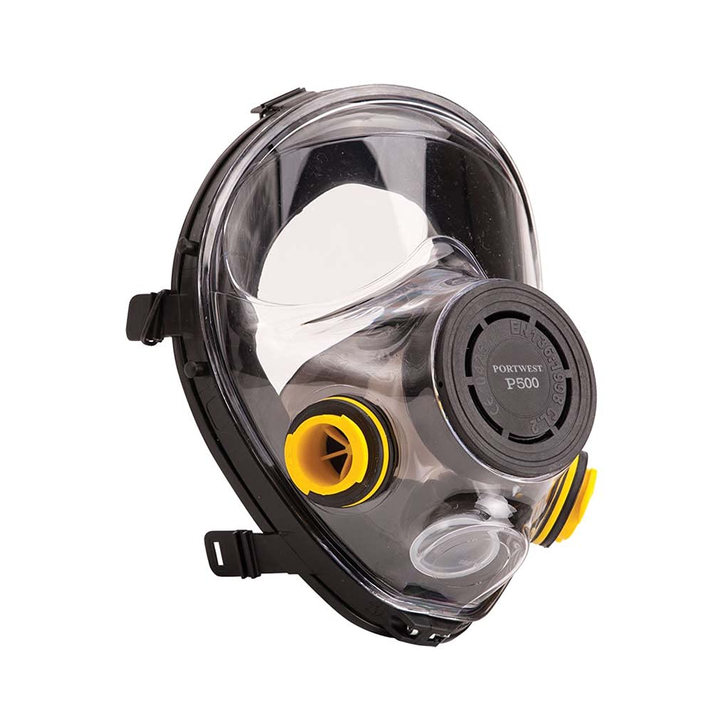 Portwest Vienna Full Face Mask, Color: Black, Size:, P500BKR