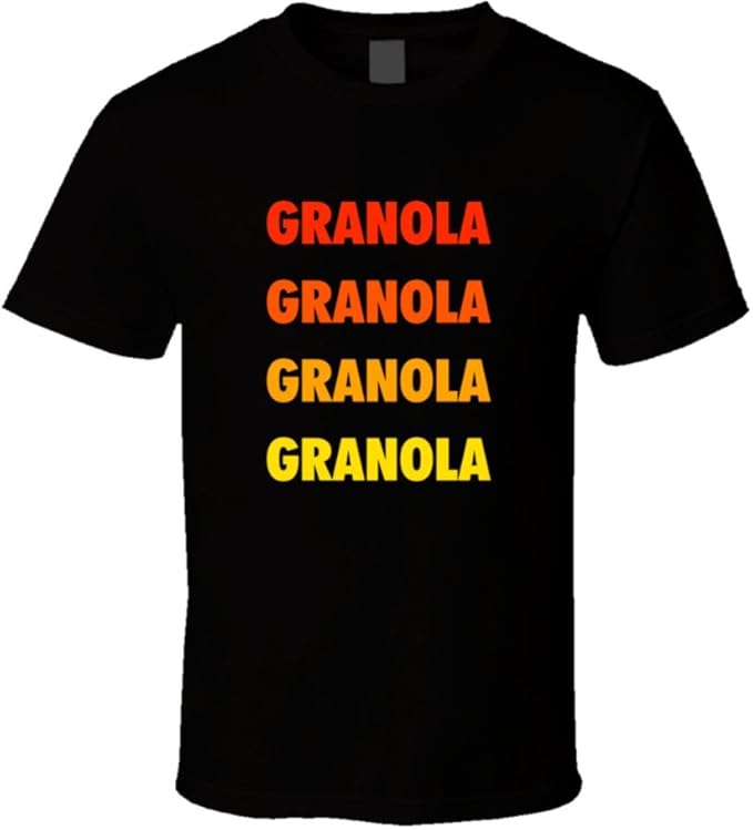 Granola Tasty Food Fun Essential Foodie Gift T Shirt